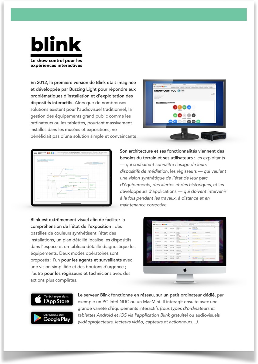 Blink – Datasheet