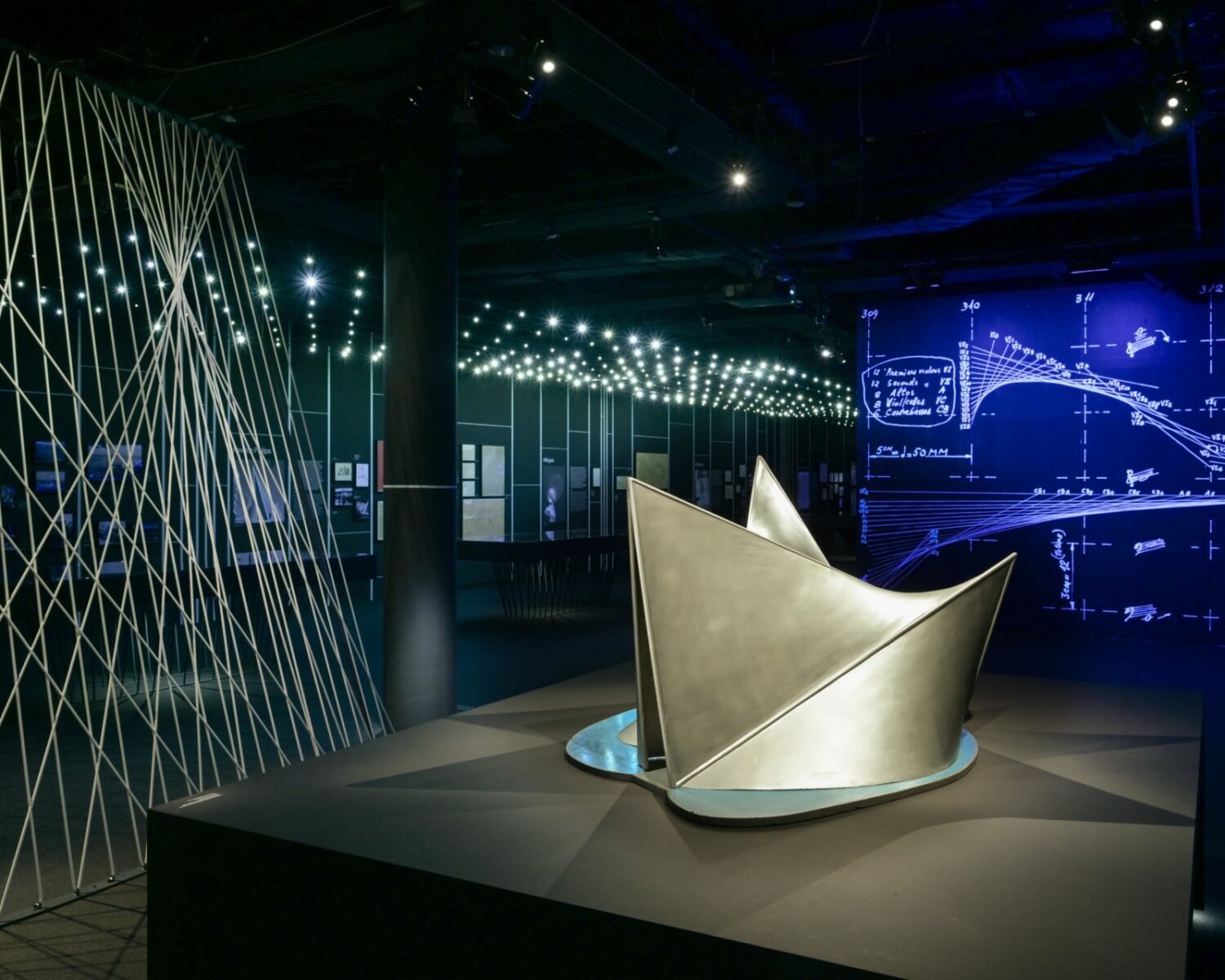 Vernissage, exposition Xenakis, Philharmonie de Paris